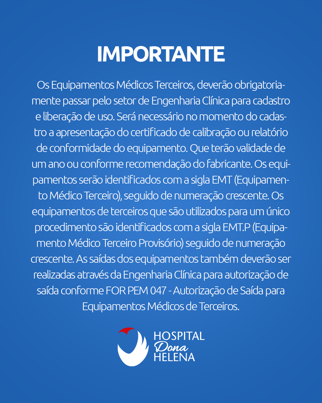 Equipamentos Médicos Terceiros